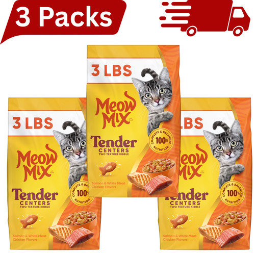 Meow mix tender centers - meow,